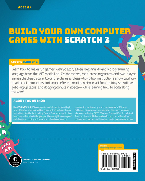 Coding With Scratch - Create Awesome Platform Games - By Max Wainewright  (paperback) : Target