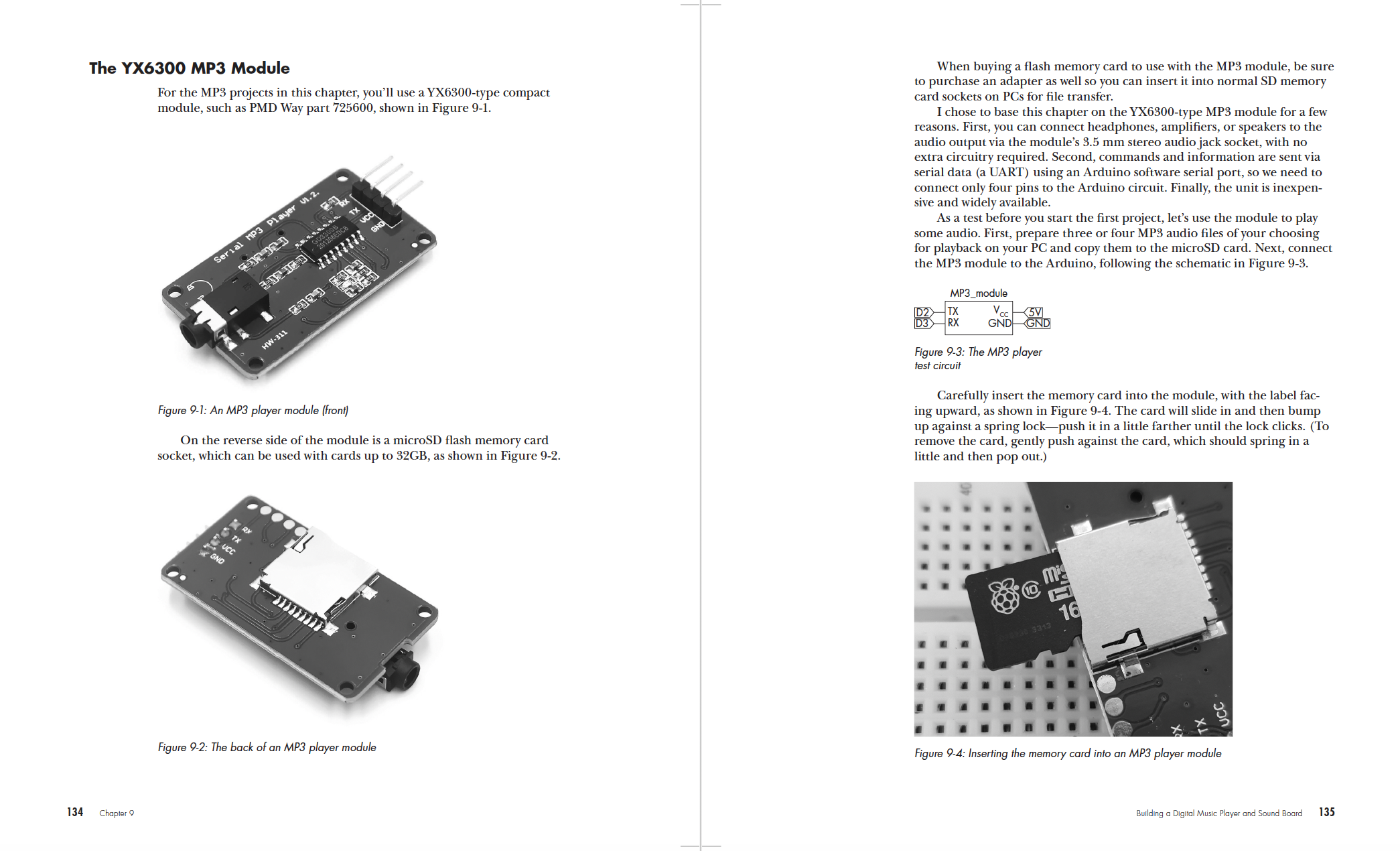 Arduino for Arduinians pages 134-135