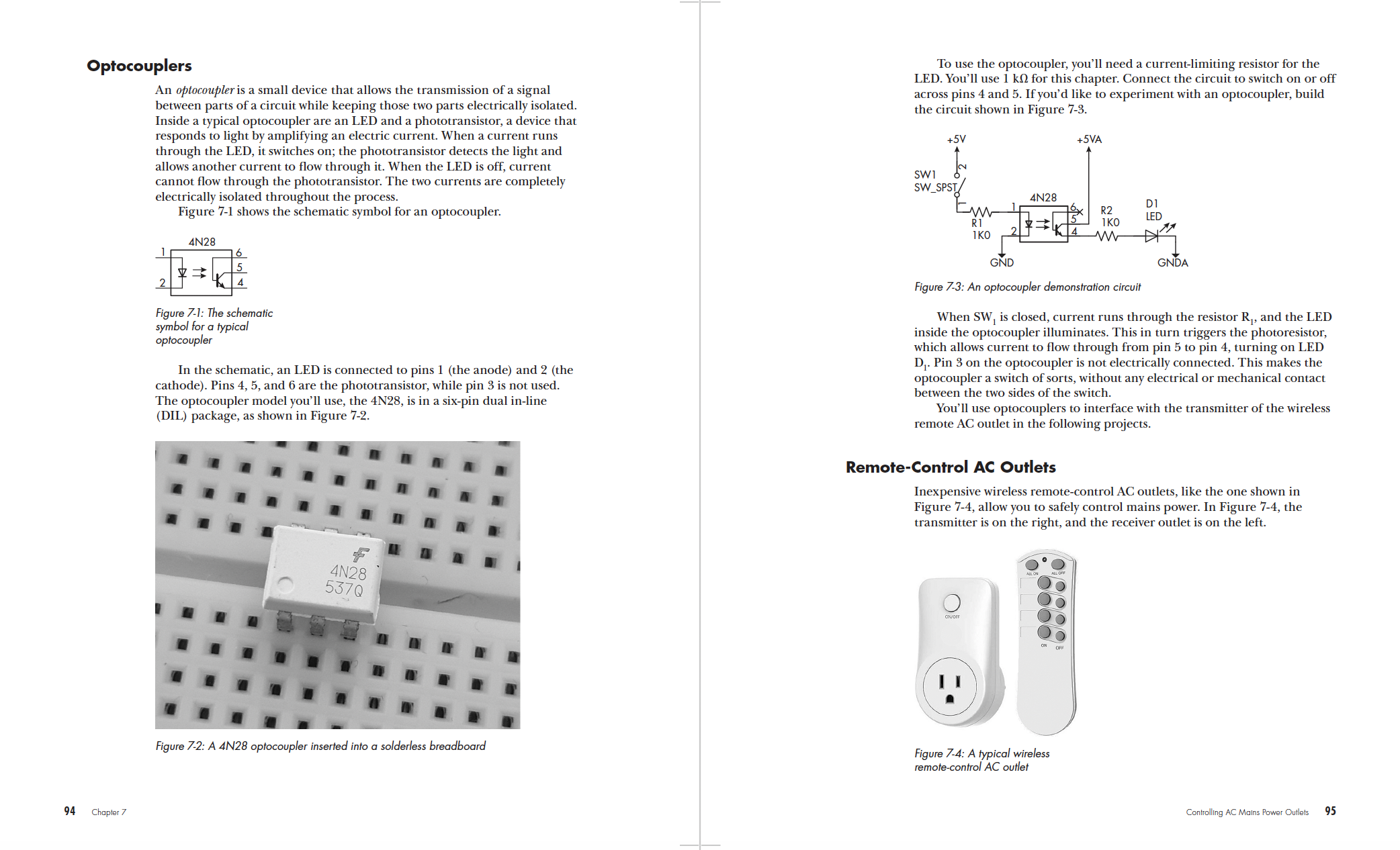 Arduino for Ardunians pages 94-95