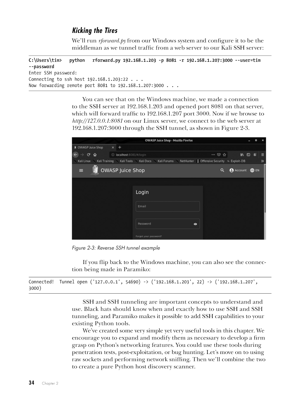 Black Hat Python 2E Ch 2, Page 34