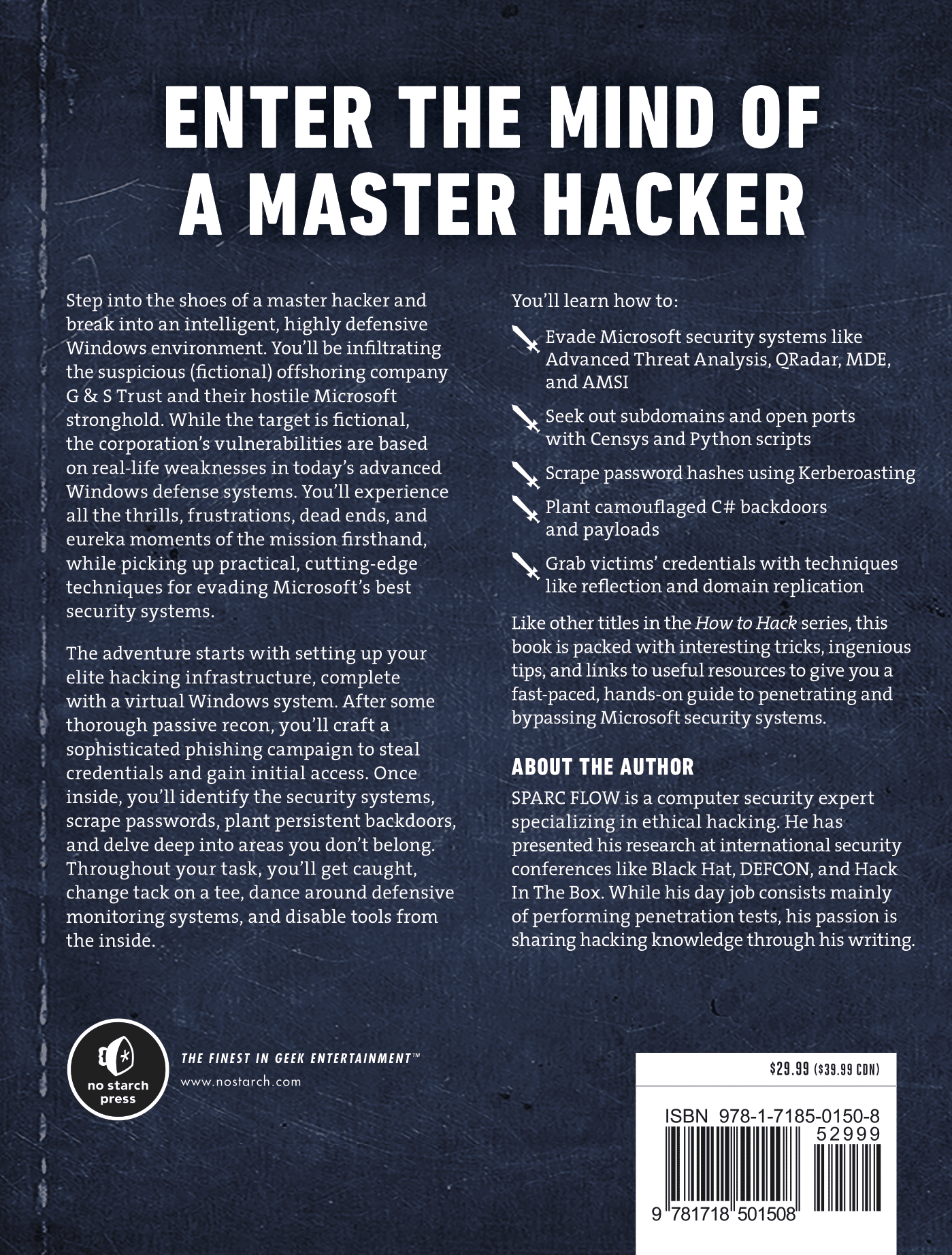 How to Hack Like a Legend Back Cover