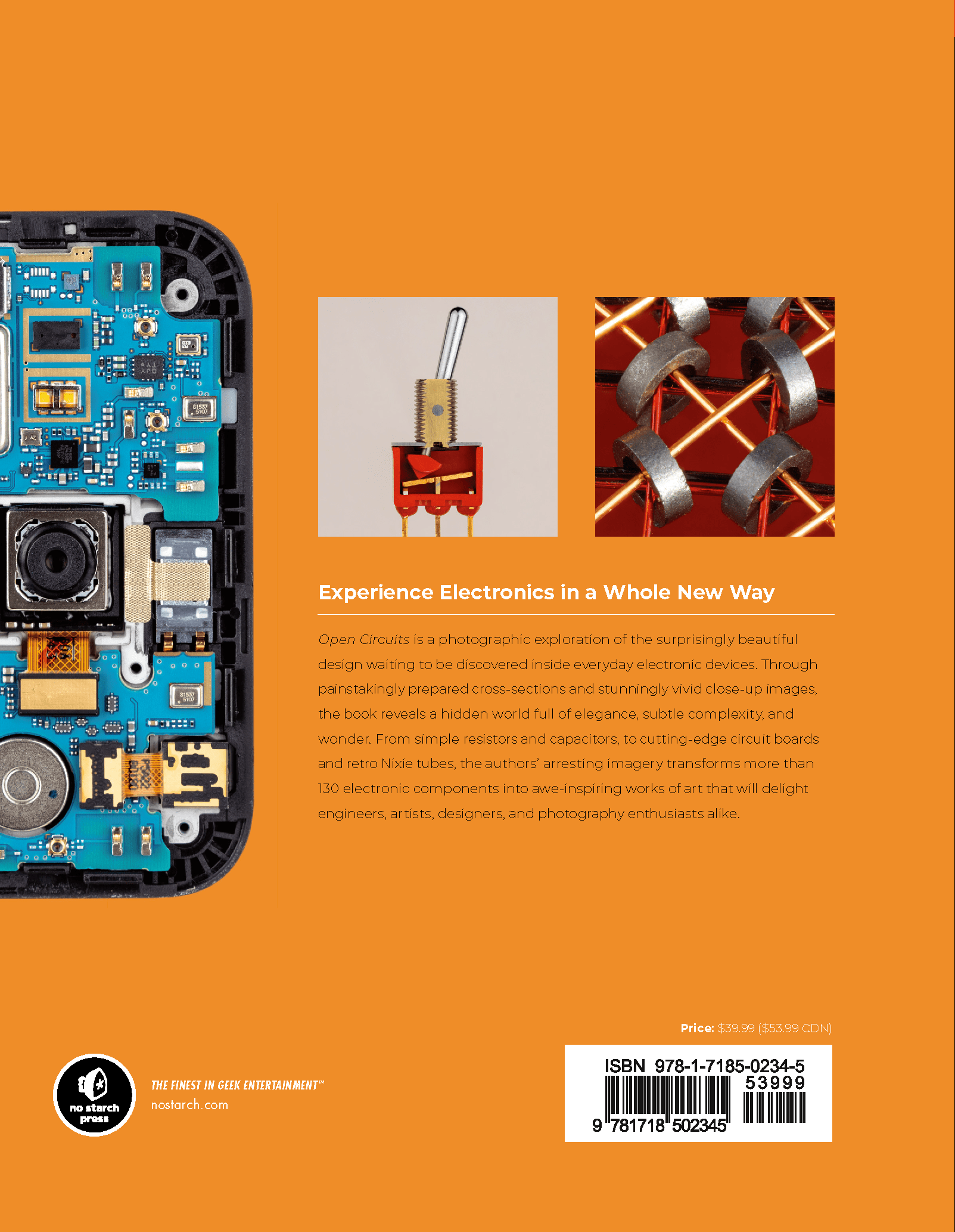 Open Circuits back cover