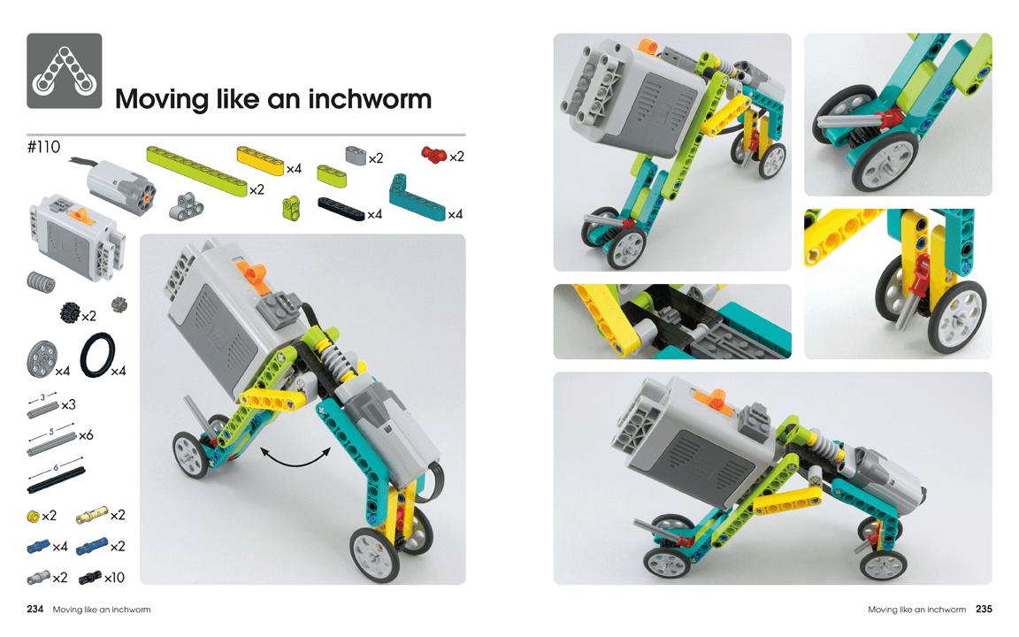 Things to build with lego online motors