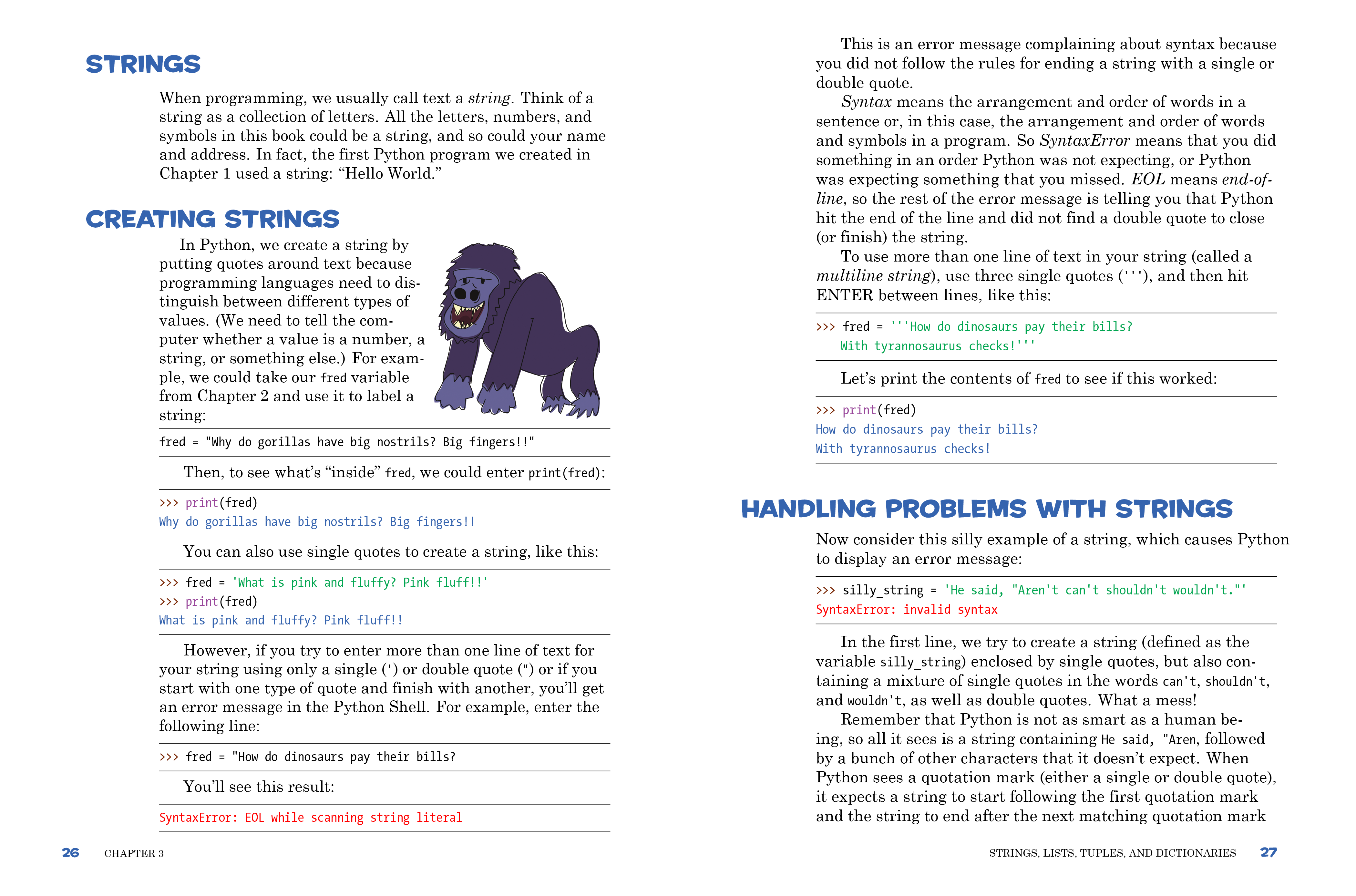 Python for Kids, 2nd Edition spread