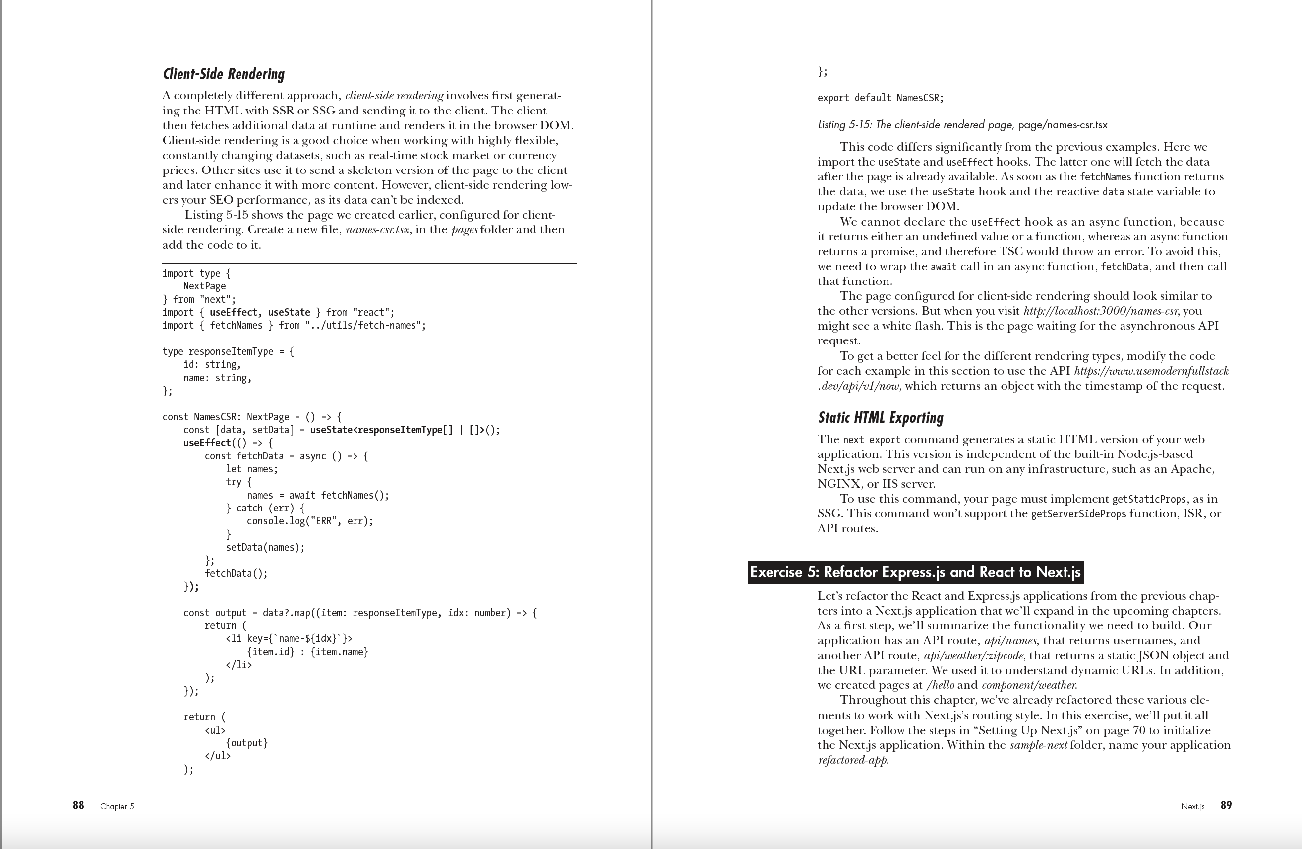 The Complete Developer pages 88-89