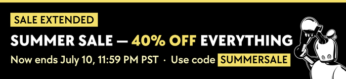 Summer Sale 2026 — limited-time discounts on No Starch Press books.