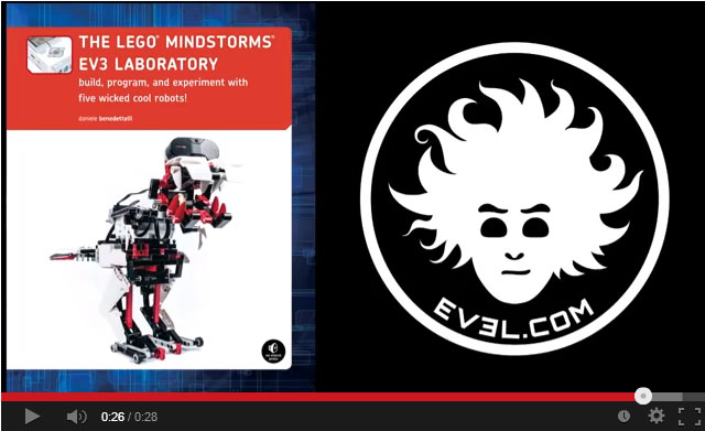 The LEGO MINDSTORMS EV3 Laboratory book trailer