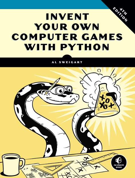Learn to make games with python and pygame.
