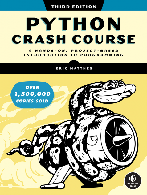 Cover of Python Crash Course 3E