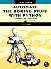 Automate the Boring Stuff with Python, 3rd Edition cover