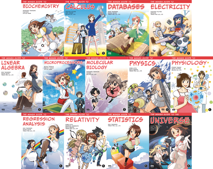 The Manga Guide 13-Book Set | No Starch Press